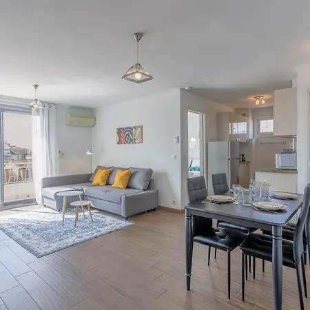 Appartement Diplomate - 2 Chambres, 15mn Du Palais, Charmant, Balcon, Clim *